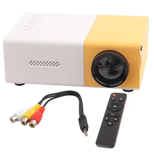 Mini Stylish Home Theater Portable LED Projector High Definition Support 108 New - Picture 1 of 24