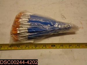 Qty =100 Small Flat Paint Brushes for Detail Painting X001320*CP - Picture 1 of 2