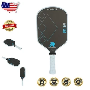 Best-Selling Carbon Fiber Pickleball Paddle with Consistent Shot Engagement - Picture 1 of 8