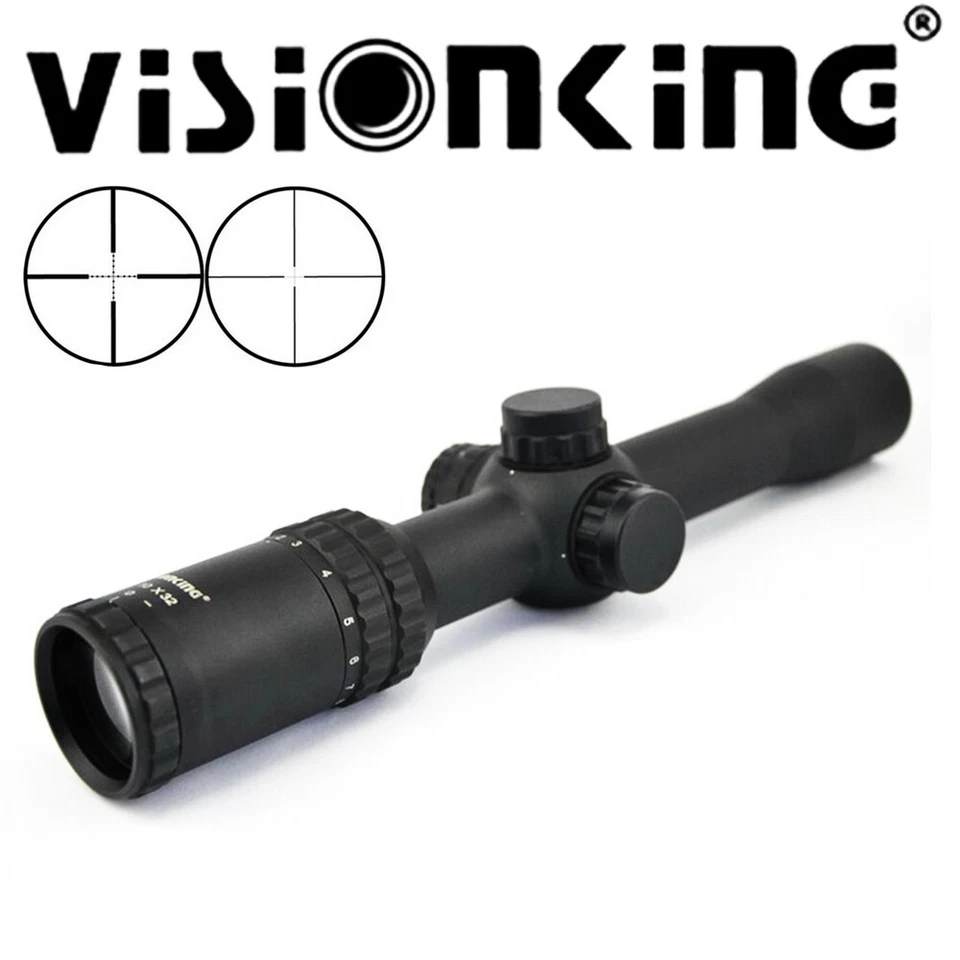 Visionking 2-10x32 FFP Riflescope Mil-dot Hunting Sight for .223 .308 - Image 1 of 4