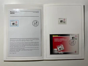 2006 Folder Grandi Eventi Filatelici Assemblea Sport Militare CISM - Picture 1 of 2