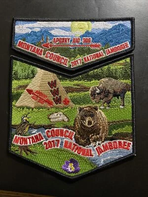 MT Council Apoxky Aio 300 2017 National Jamboree Flap and Bottom  - Image 1 of 4