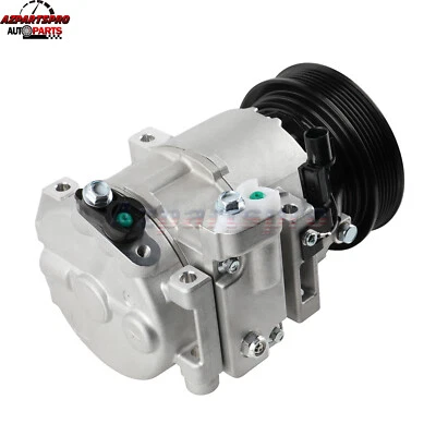 A/C Compressor w/ Clutch Assembly For 2014 2015 2016 2017 Hyundai Veloster 1.6L Foto 1 de 4