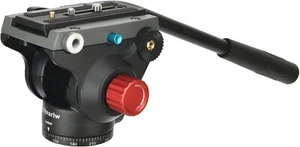 Heavy Duty Video Camera Tripod Fluid Drag Pan Head For Canon Nikon Sony 6Kg Load - Picture 1 of 7