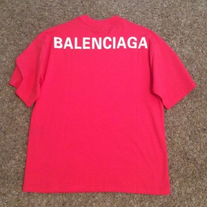 balenciaga logo shirt