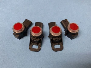 2021 22 Honda Accord Ex-l Exl Rear Bumper Parking Sensors 4pc Set Red R569m Oem - Picture 1 of 10