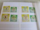 **LOOK** SIERRA LEONE 1964 Maps Postage Stamps Stickers NEVER USED Free P+P