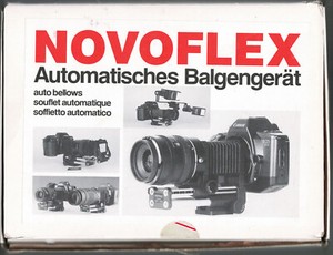 Novoflex Automatic Macro Focus Bellows-Contax-Yashica Bayonet mount-MINT in Box