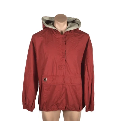 Chaqueta cortavientos vintage años 90 Express Bleus 1/4 cremallera - Retro - Rojo - Para hombre talla XL Foto 1 de 4