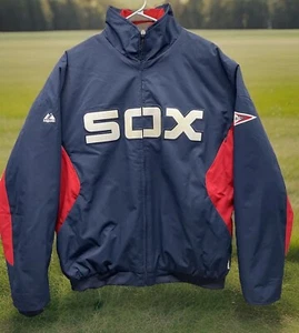 🔥 Chicago White Sox • Majestic Cooperstown Collection Full Zip Jacket Men Sz M - Bild 1 von 13