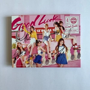 AOA 4º MINI ÁLBUM 'BUENA SUERTE' - FIN DE SEMANA TODOS LOS MIEMBROS FIRMADOS A MANO AUTOGRAFIADO - Imagen 1 de 24