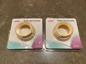 NEW Lot of 2 Spectra Baby Small Cap Converter SEALED Breast Pump Supplies - Picture 1 of 2