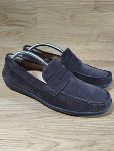 Samuel Hubbard Free Spirit Brown Slip-On Casual Shoes Drivers Loafers Mens 10 M - Picture 1 of 14