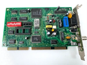 Vintage DEC Digital Ethernet ISA Karte 50-19588-01A01 AUI/BNC 1991 AMD AM7992BPC - Bild 1 von 12