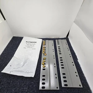 6RU Rack Adapter Parts 19" EIA to 23" EIA Mounting - Gray 23UNV-19EIA 6RU DG - Picture 1 of 4