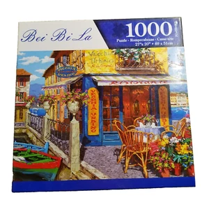 New 1000 Piece Jigsaw Puzzle Vecchia Urbino Ristorante 27 X 20" Bei Bi La - Bild 1 von 5