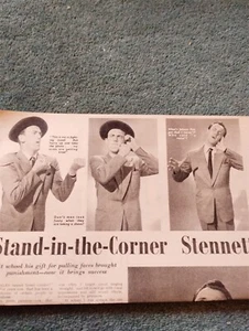Sk135 Ephemera 1954 TV Article Stan Stennett  - Picture 1 of 1