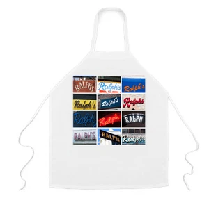 Delantal personalizado con el nombre RALPH en fotos de letreros - Imagen 1 de 1
