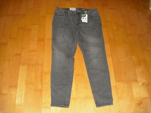 Neu mit Etikett graue Stretch-Jeans Gr. 44 C&A Skinny MID RISE Kurzgröße - Bild 1 von 8