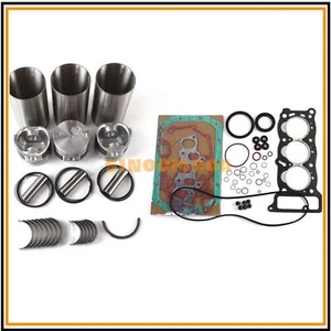 3KC1 980CC Engine Rebuild Kit For Isuzu Nissan EX20 EX30 Mini Excavator Loader - Picture 1 of 9