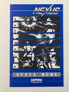 Steve Rude Mike Baron Art Portfolio Signed Limited Edition 693/2000 - Nexus 1982 - Bild 1 von 10