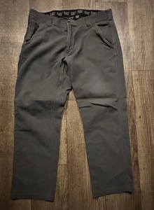 CAT Caterpillar Arbeitshose Utility Flex Bund 38x32 GRAU Baumwolle Stretch - Bild 1 von 5