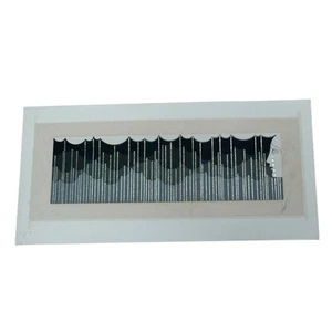 Erte “Rain” Serigraph, 9.5x19.5” 125/300 Signed Damaged Art Deco - Picture 1 of 8