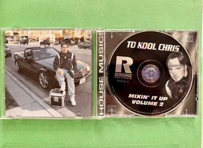 RARE 1998 Chicago House DJ To Kool Chris TKC – Mixin' It Up! Volume 2 CD Foto 1 de 3