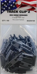 Big Dogz Designs BDZ00100 O Lionel Fastrack Track Clips (Pack of 100) - Picture 1 of 1