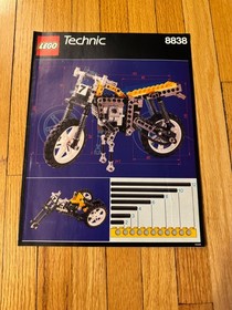 Lego Technic Shock Cycle (8838) Instruction Booklet Only