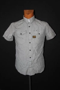 G STAR - Chemise Arizona  grise MC - T : S neuf avec défaut sans étiquette - Imagen 1 de 1