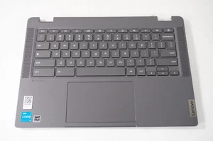 5CB1M49375 Lenovo US Palmrest Keyboard 83EK0000UX - Picture 1 of 2