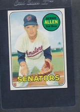 1969 Topps #027 Bernie Allen Senators EX/MT *8070