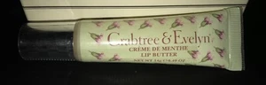  TUBO BRILLANTE MANTEQUILLA LABIAL CRABTREE & EVELYN CREMA DE MENTHE .49 OZ NUEVO SELLADO - Imagen 1 de 1