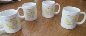 4er Set - 1999 Pillsbury "Guten Morgen! Doughboy" Tasse/Becher - 2 Sets verfügbar - Bild 1 von 6