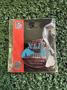 Super Bowl XLII 2008 Arizona NFL Pin Patriots vs Giants