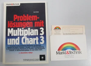 Risoluzione dei problemi con Multiplan 3 e Chart 3 di Markt &Technik con floppy disk - Foto 1 di 4