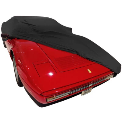 Indoor car cover fits Ferrari 328 bespoke Berlin Black cover Without mirrorpo... - Image 1 of 4