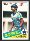 1985 TOPPS RC #145 ALVIN DAVIS - SEATTLE MARINERS - ROOKIE CARD - *01. rookie card picture