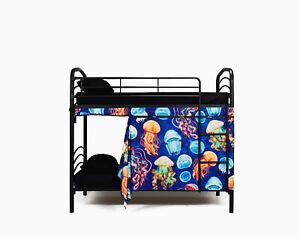 Bunk Bed Privacy Curtains by BUNQ for Hostels Dorms Shared Rooms and at Home
