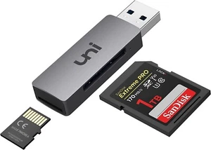Lettore Di Schede SD, USB 3.0 a Sd/Micro SD Card Adapter 2 in 1 Lettore Di sche - Foto 1 di 24