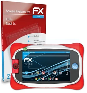 atFoliX 2x Screen Protection Film for Fuhu Nabi Jr. Screen Protector clear - Picture 1 of 9