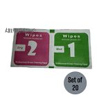 New Wet + Dry Cleaning Wipes Alcohol Cloth 2in1 Mobile Phone Screen Tablet