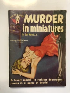 Murder in Miniatures Phantom Books 1955 Australian crime pulp digest magazine - Bild 1 von 8