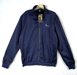 NWT Mens Navy Blue Lightweight Sports Jacket / XXL - Picture 1 of 11