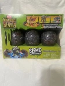 Mega Construx Breakout Beasts Slime ¡Sorpresa! Exclusivo Pack de 3 Set Caja Verde - Imagen 1 de 8