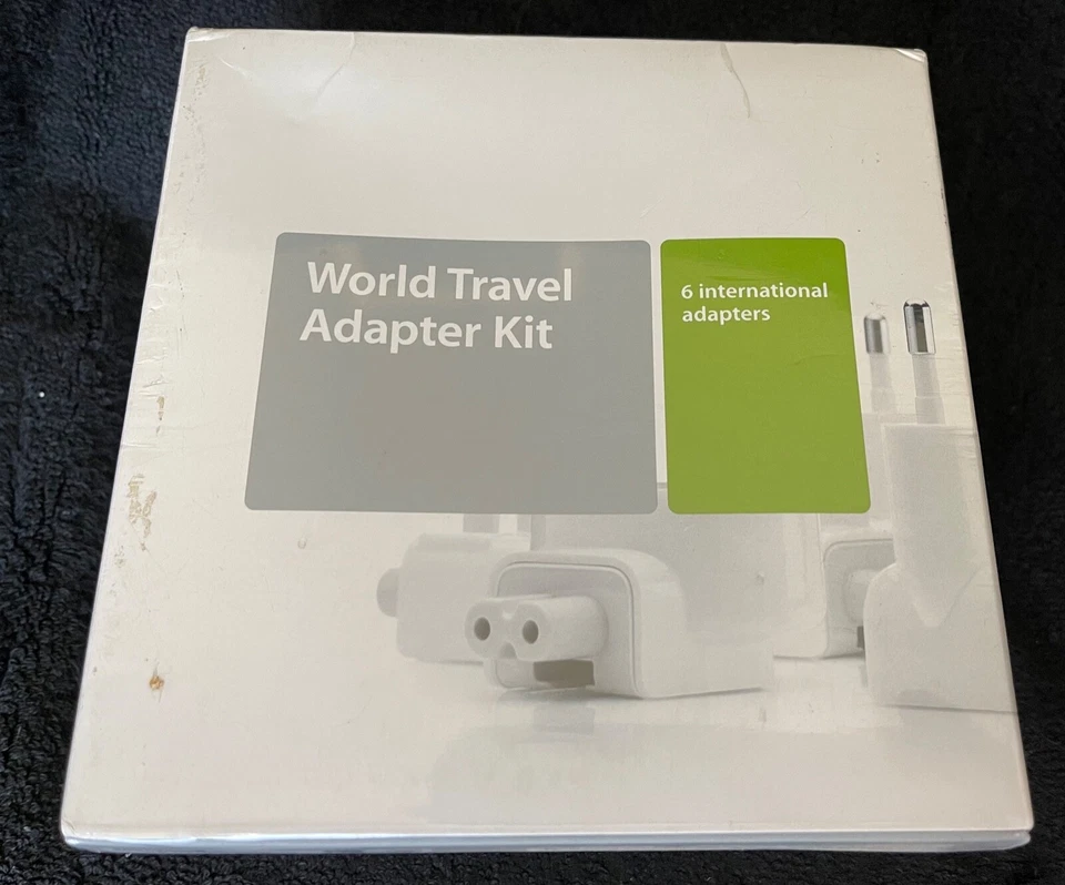 NEW IN BOX Apple World Travel Adapter Kit M8794G/B with 6 adapters  - Image 1 of 3