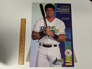 Jose Canseco Tampa Bay Devil Rays Advertising Display for Businesses 1999 - 2000 - Picture 1 of 12