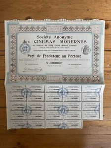 CINEMAS MODERNES (N) - Picture 1 of 1