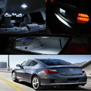 13-Up Accord Coupe V6 Interior LED HID Xenón Bombilla Mapa Domo Puerta Maletero etc. - Imagen 1 de 1